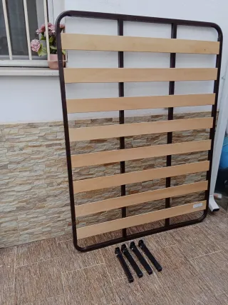 Somier 135x180cm con patas