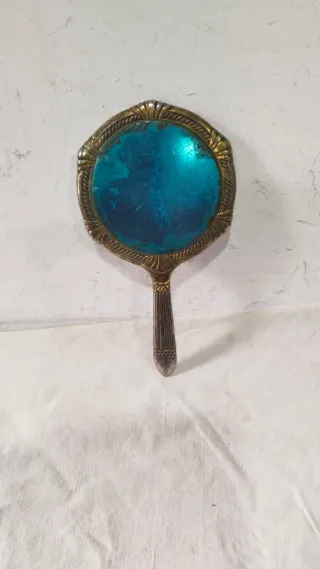 Espejo de mano antiguo Art Nouveau