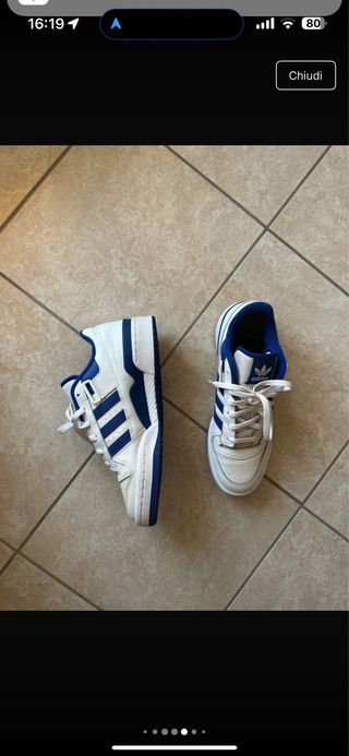 Scarpe Adidas Uomo Blu/Bianche