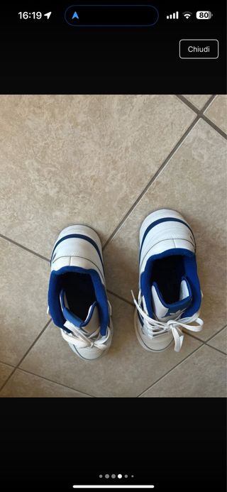 Scarpe Adidas Uomo Blu/Bianche