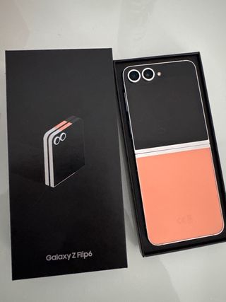 Samsung Galaxy ZFlip 6 color naranja especial