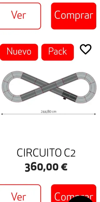 Pista Scalextric Ampliada