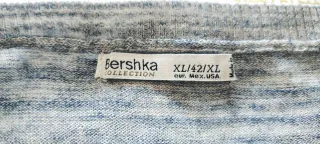 Jersey Bershka rayas azul y gris