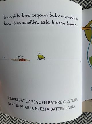 Inurri bitxia. cuento infantil en euskera
