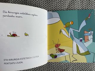 Inurri bitxia. cuento infantil en euskera