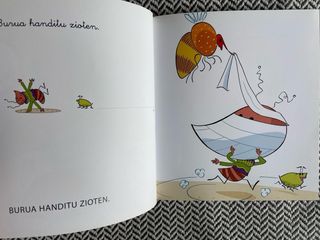 Inurri bitxia. cuento infantil en euskera