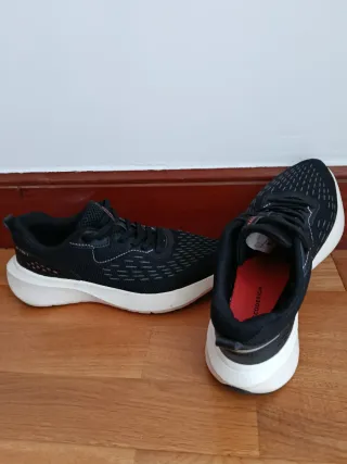 Zapatillas Kalenji JF 100.1 Negras y Blancas