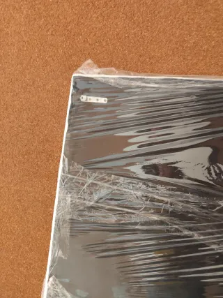 Cabecero tapizado blanco, polipiel