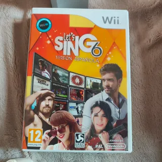 Juego Wii Let's Sing 6 Español