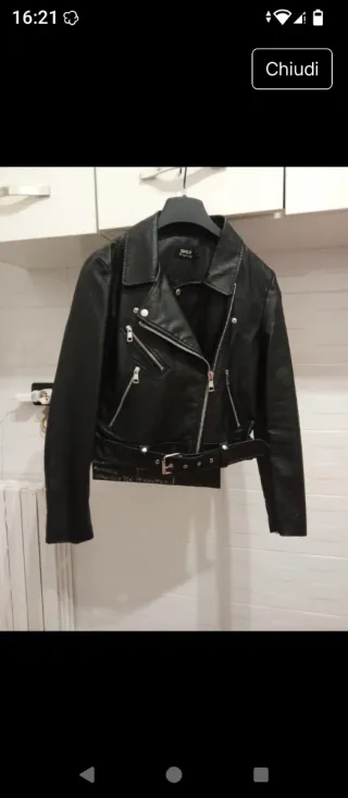 Giubbotto chiodo ONLY nero