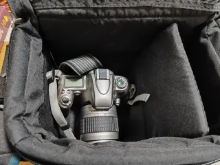 Nikon CR2X2 con sacca