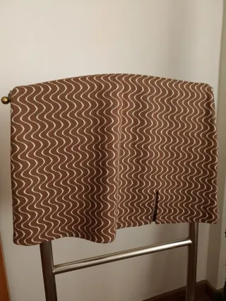 Minifalda elástica Pull&Bear marrón