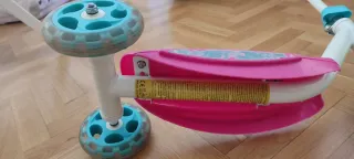 Patinete infantil niña unicornio rosa  NO ENVIOS