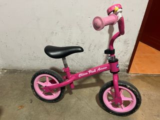 Bicicleta Chicco sin pedales rosa