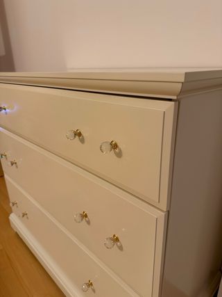 Cómoda IKEA LIATORP Blanca 3 Cajones