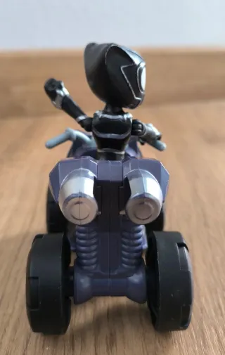 Figura Black Panther con Moto