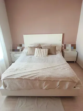 Cama 150x190 con cabecero