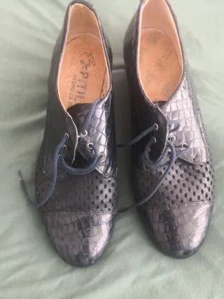 Zapatos Pitillos mujer azul