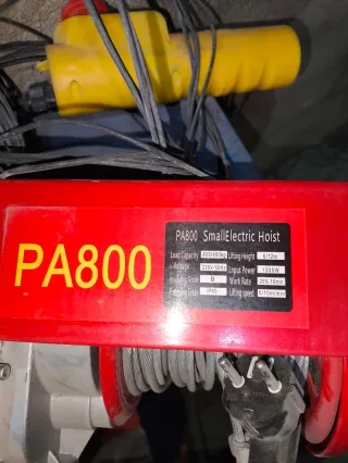 Polipasto Eléctrico PA800