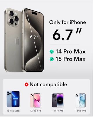 Funda Impermeable iPhone 14/15 Pro Max