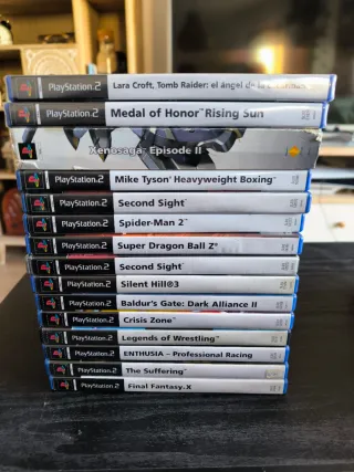 Pack 12 Juegos PlayStation 2