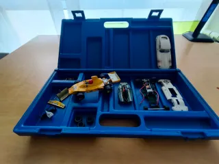 Estuche Scalextric piezas Exin