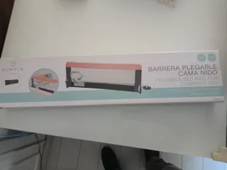 Barrera Cama Nido Plegable Nueva