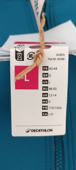 Camiseta Neopreno Subea Mujer Talla M Floral