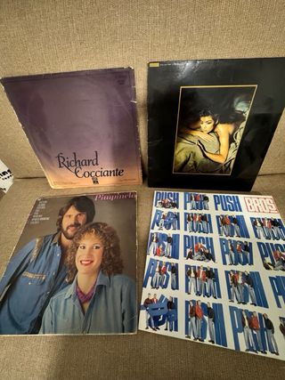 Lote de discos de vinilo – Rock, Pop, 80s y más