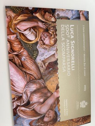 Moneda San Marino 2023 Luca Signorelli