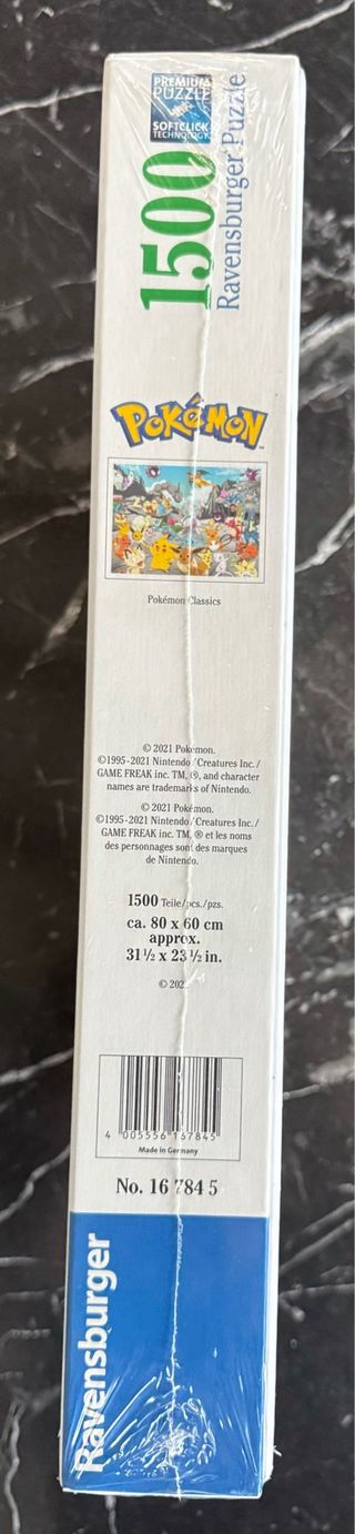 Puzzle Pokémon 1500 Piezas Ravensburger NUEVO