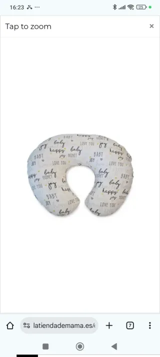 Cojín Boppy Lactancia Hello Baby