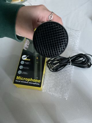 Microfono Vocal wireless microphone filo 3 metri