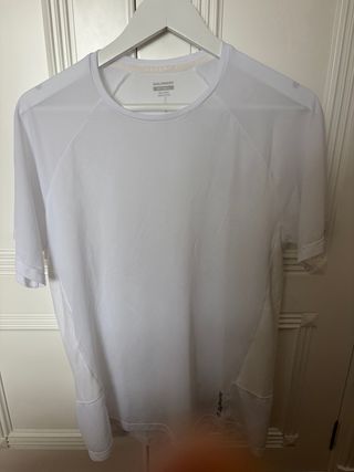 Camiseta running Salomon blanca