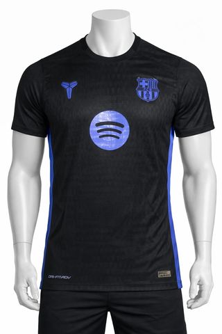 Camiseta Nike Hombre Negra y Azul