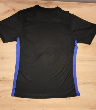 Camiseta Nike Hombre Negra y Azul