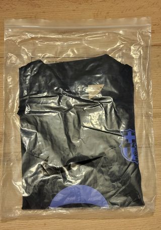 Camiseta Nike Hombre Negra y Azul