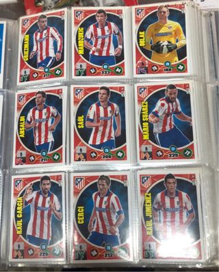 Adrenalyn 2014 2015 lote at madrid