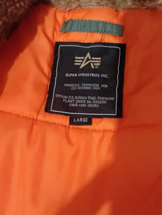 Parka N3b Alpha Industries Talla L