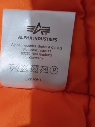 Parka N3b Alpha Industries Talla L
