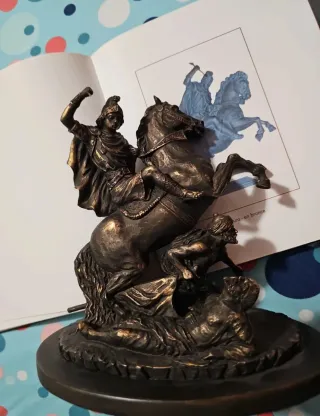 Figura San Jorge a Caballo