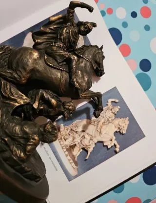 Figura San Jorge a Caballo