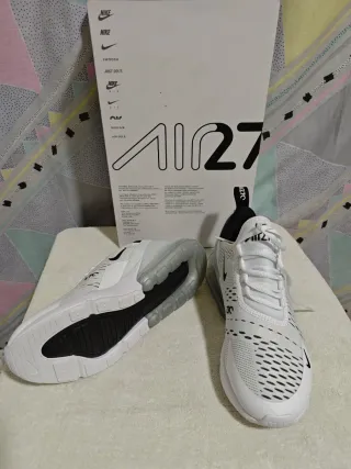 Zapatillas Nike Air Max 270 Blancas y Negras