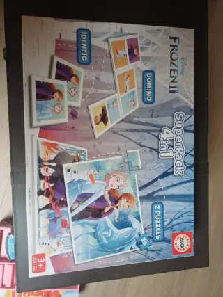 Juego Frozen II 4 en 1 Educa