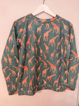 Sudadera con estampado de jirafas