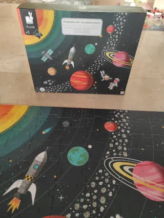 Puzzle Sistema Solar 100 Piezas Janad