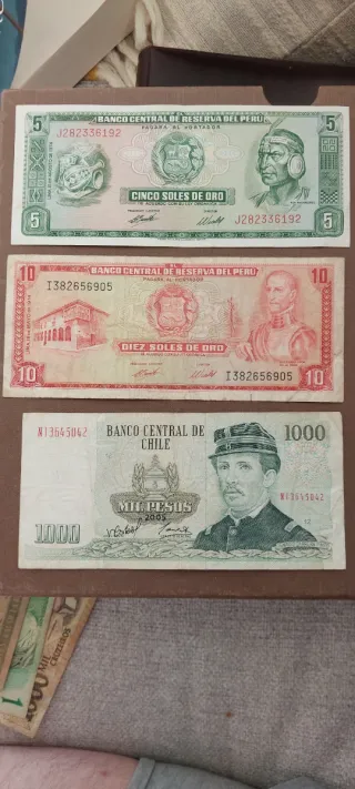 Billetes latinoamerica 2