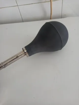 Corneta Antiga Latão Cromado Original