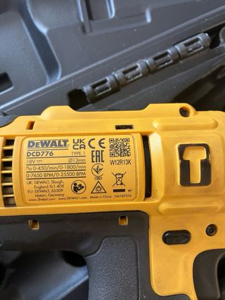Taladro Dewalt DCD776 + Cargador + 2 Baterías