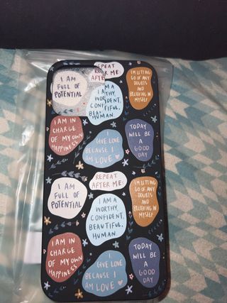 Custodia iPhone 13 Pro Max con messaggi positivi